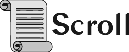Scroll logo